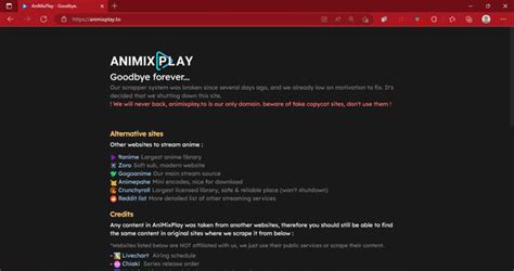 animix play|Goodbye animixplay, and thankyou : r/AniMixPlay